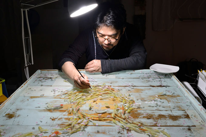深堀隆介展 水面のゆらぎの中へイメージ写真